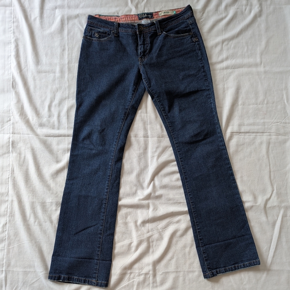 Billabong Size 9 Y2k Low Waist Blue Boot Cut Jeans